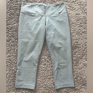 Medium Gray Nike Dri-Fit Capri Pants
